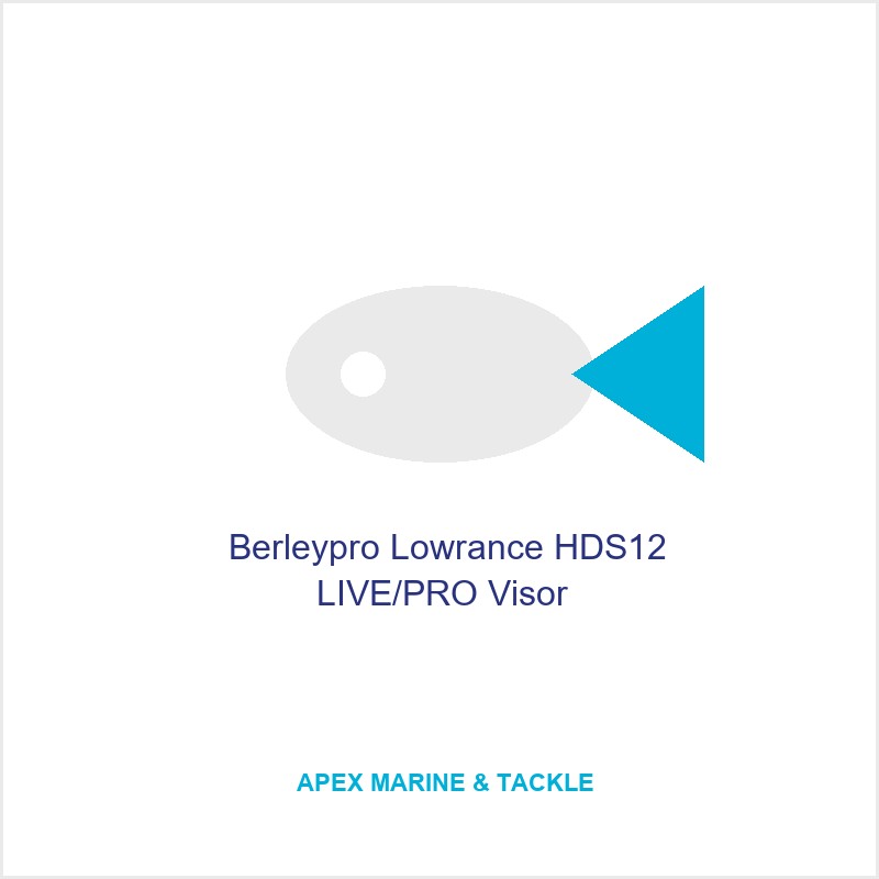 Berleypro Lowrance HDS12 LIVE/PRO Visor