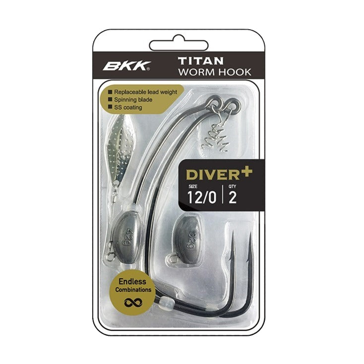 BKK CD Point Worm Hook