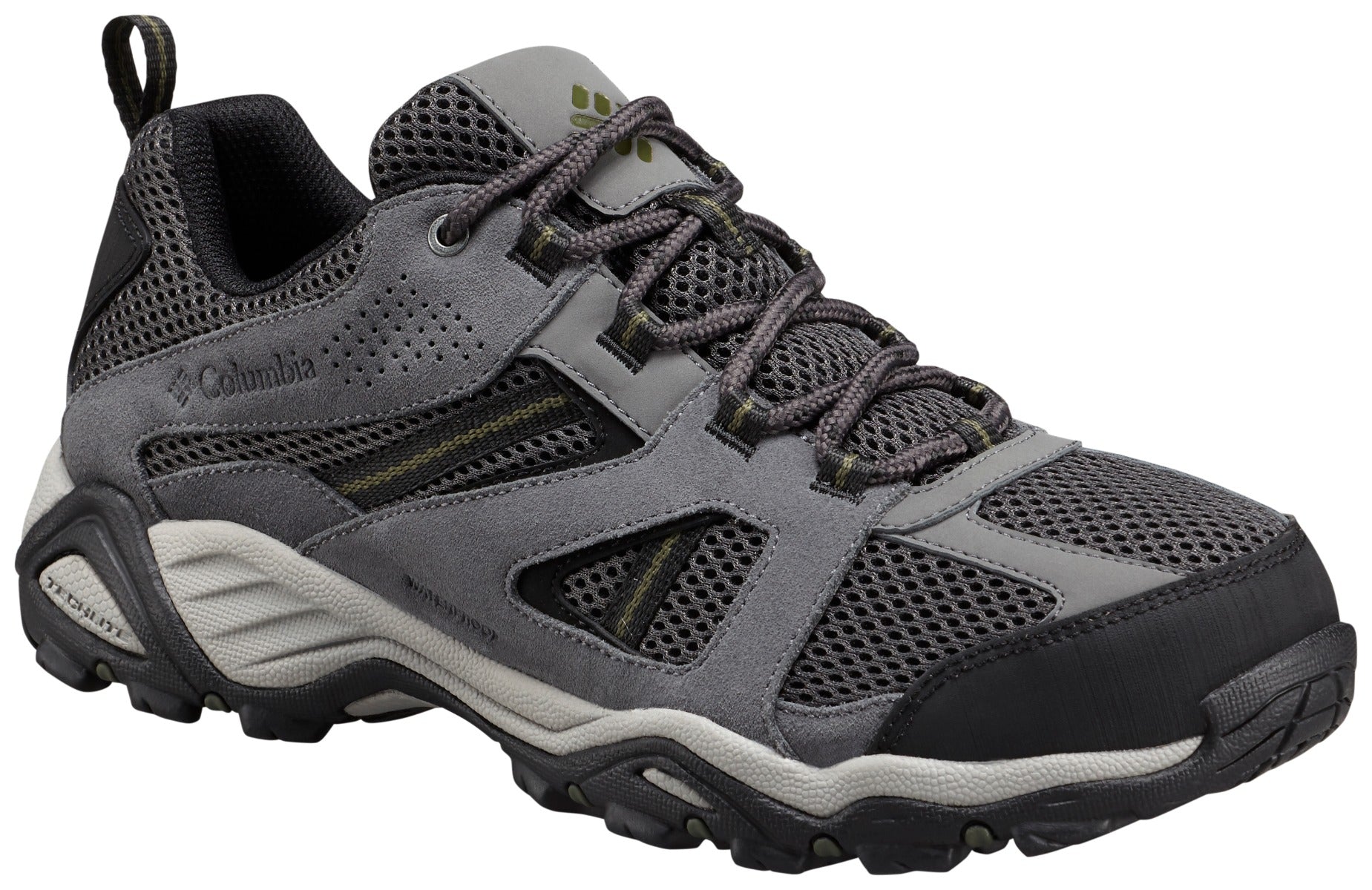 Columbia Hammond Low Waterproof Mens Hiking Shoes Shark