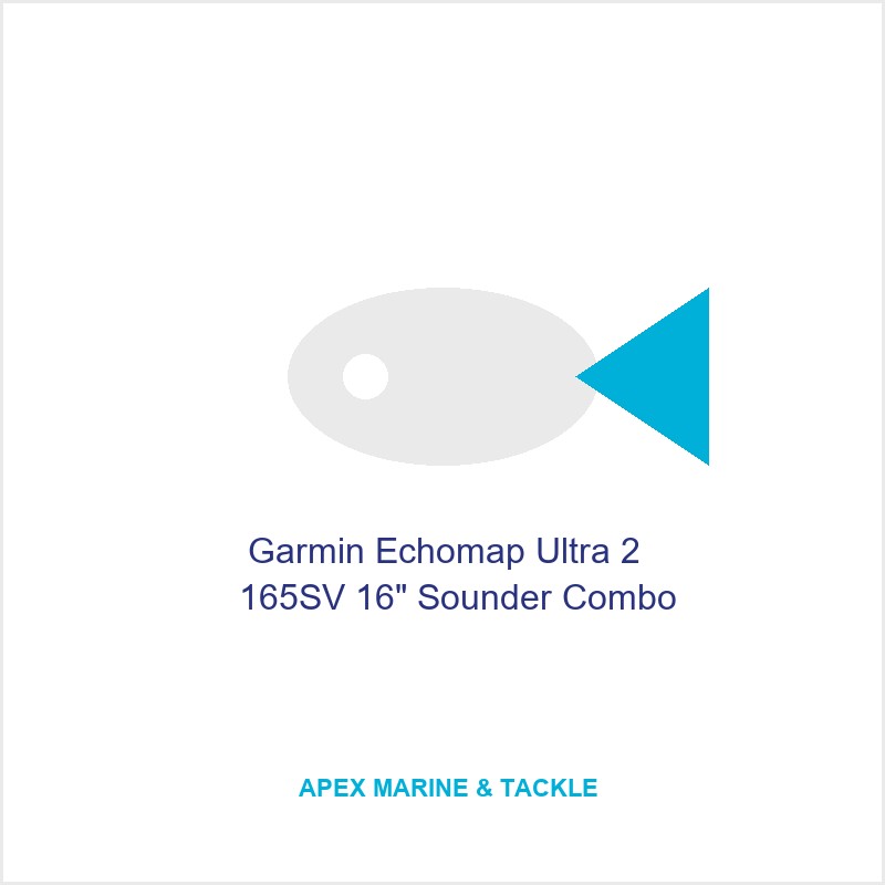Garmin Echomap Ultra 2 165SV 16" Sounder Combo