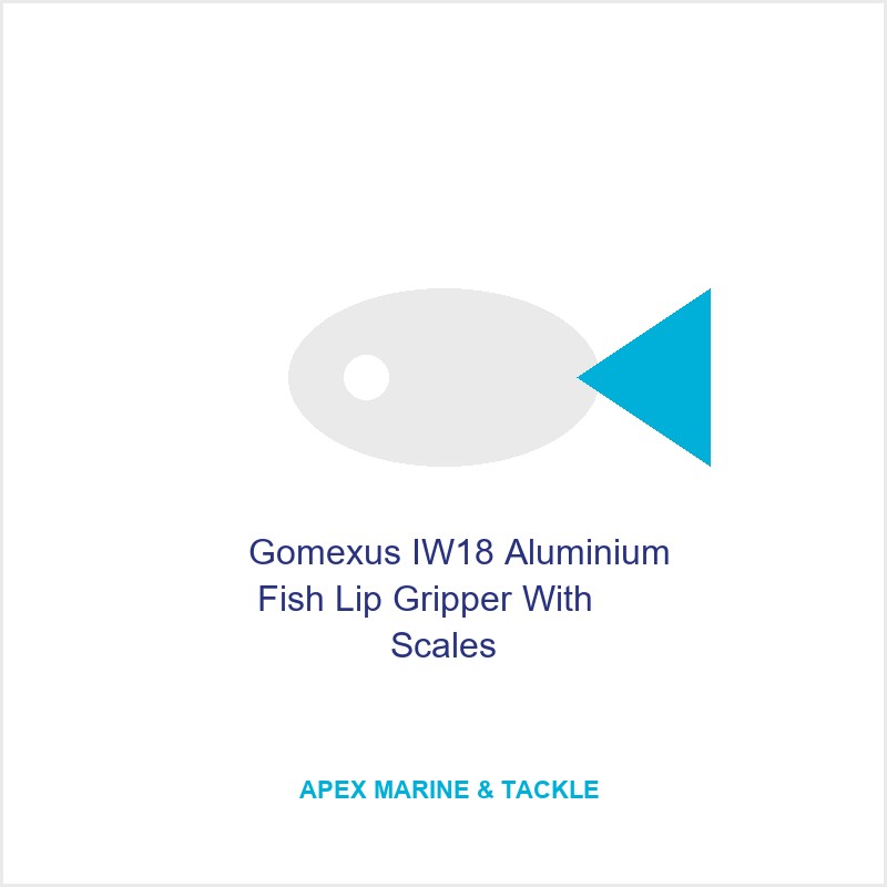 Gomexus IW18 Aluminium Fish Lip Gripper With Scales