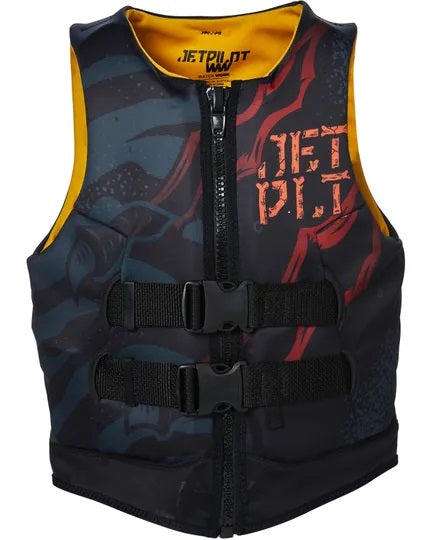 Jetpilot Boys Rex Youth Cause Neo Neoprene Life Jacket PFD Vest