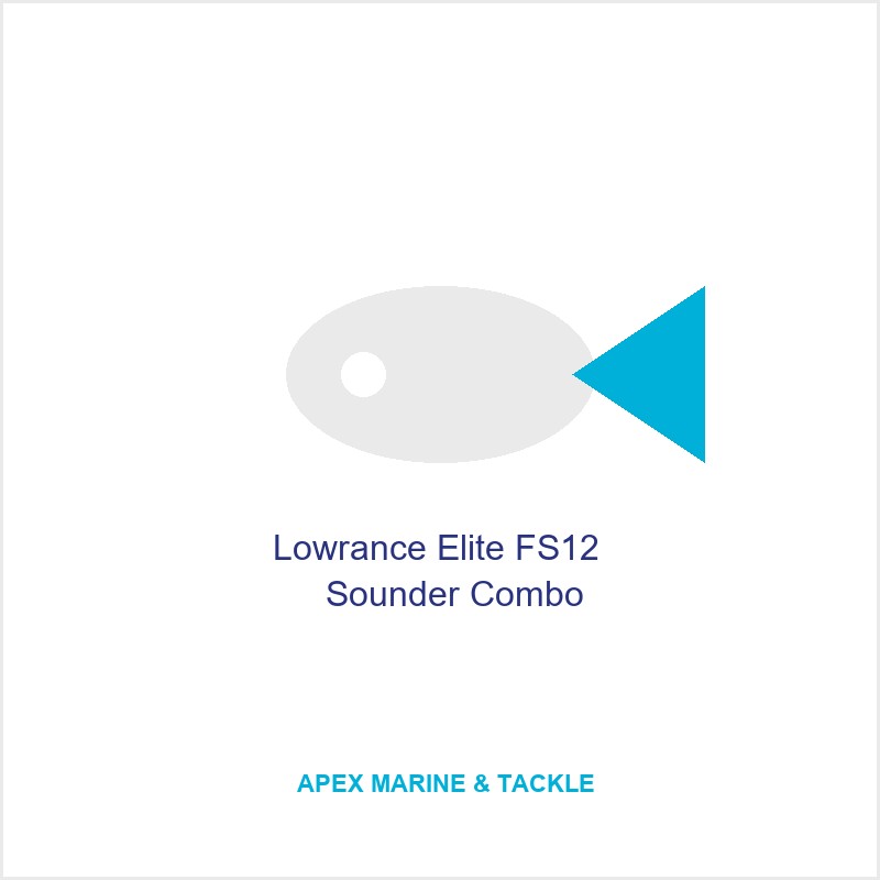 Lowrance Elite FS12” Sounder Combo