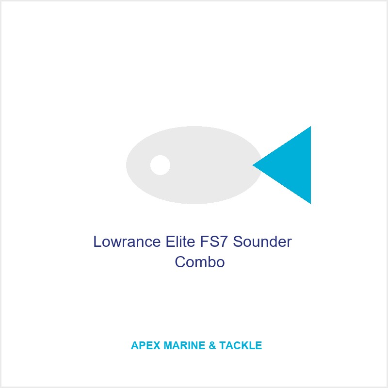 Lowrance Elite FS7” Sounder Combo