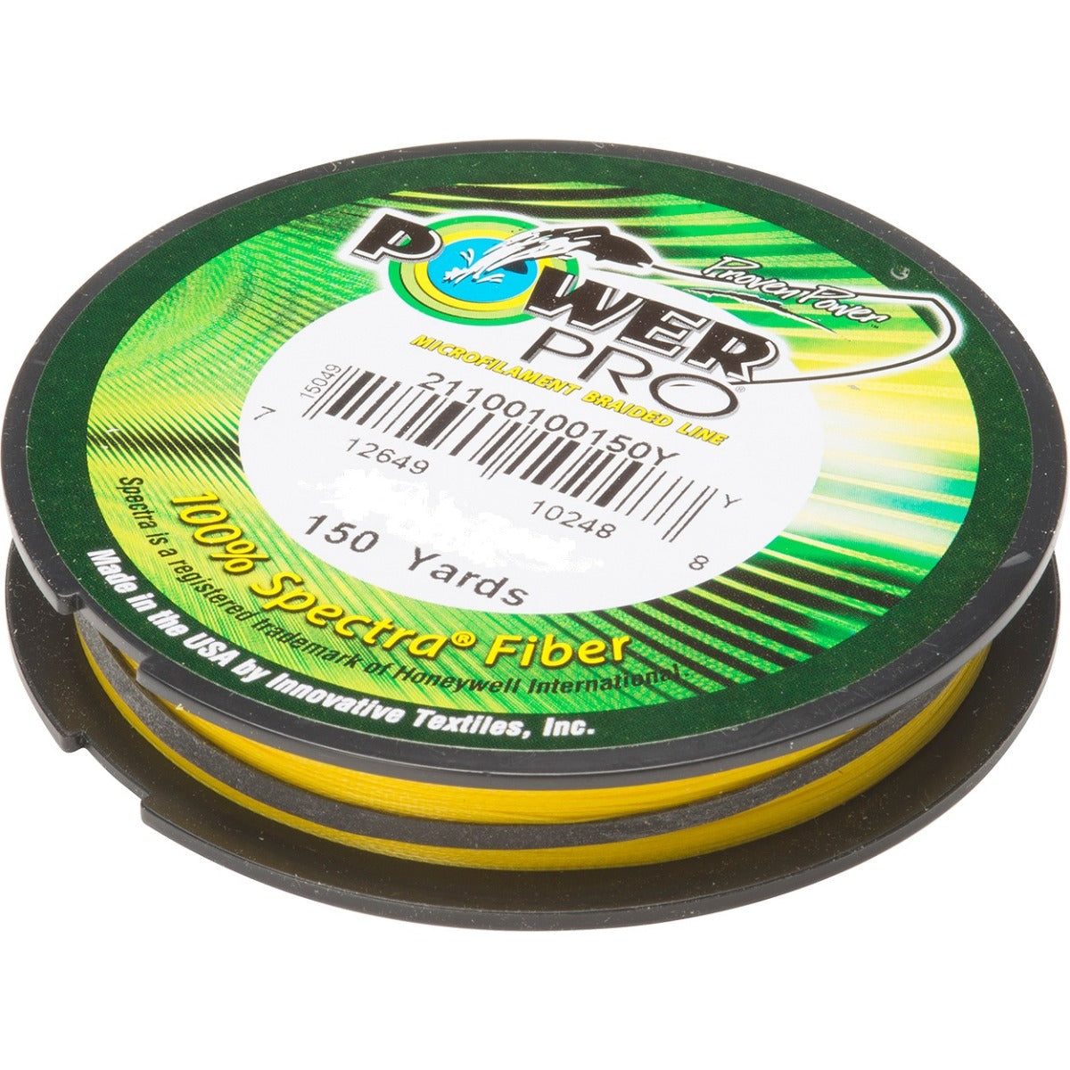 Power Pro Hi-Vis Yellow 150yd Braided Fishing Line