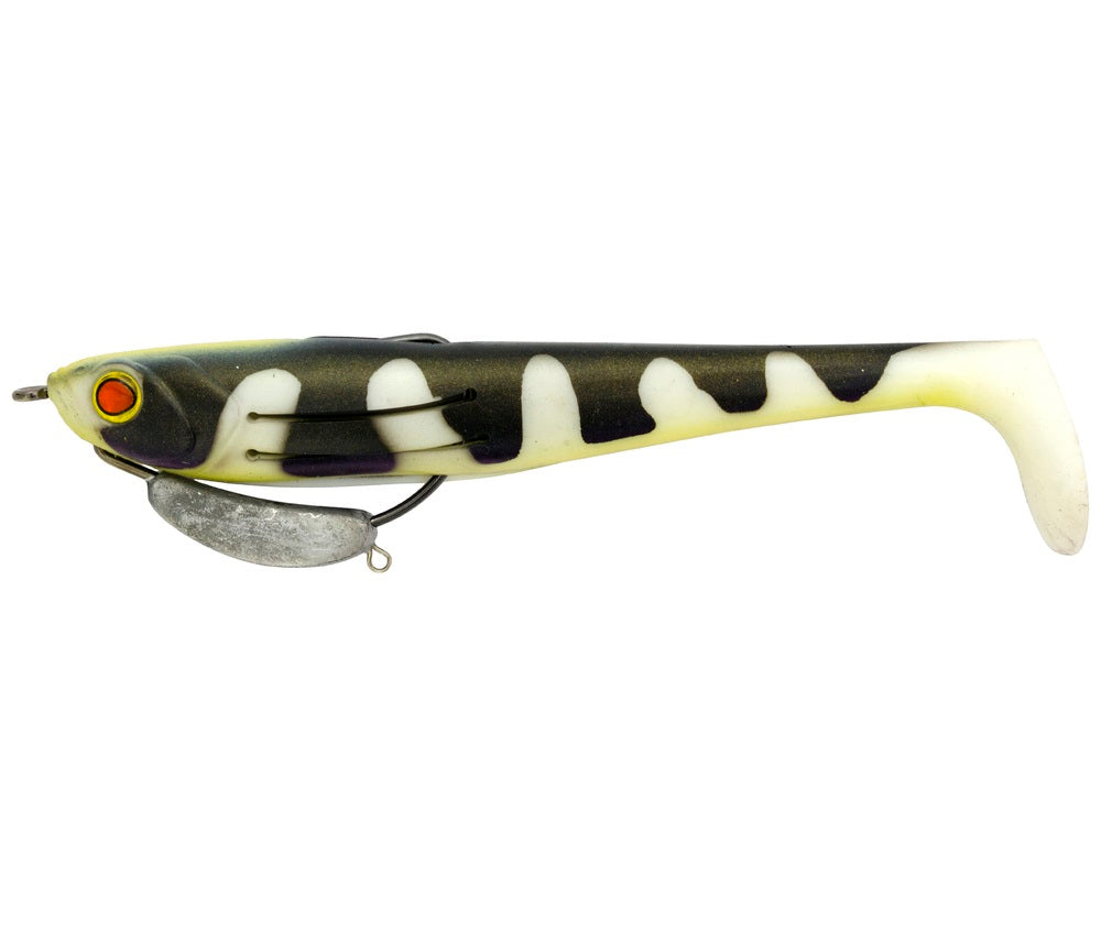 Zerek Flat Shad PRO 3.5 Inch Weedless Rigged Soft Plastic Lure